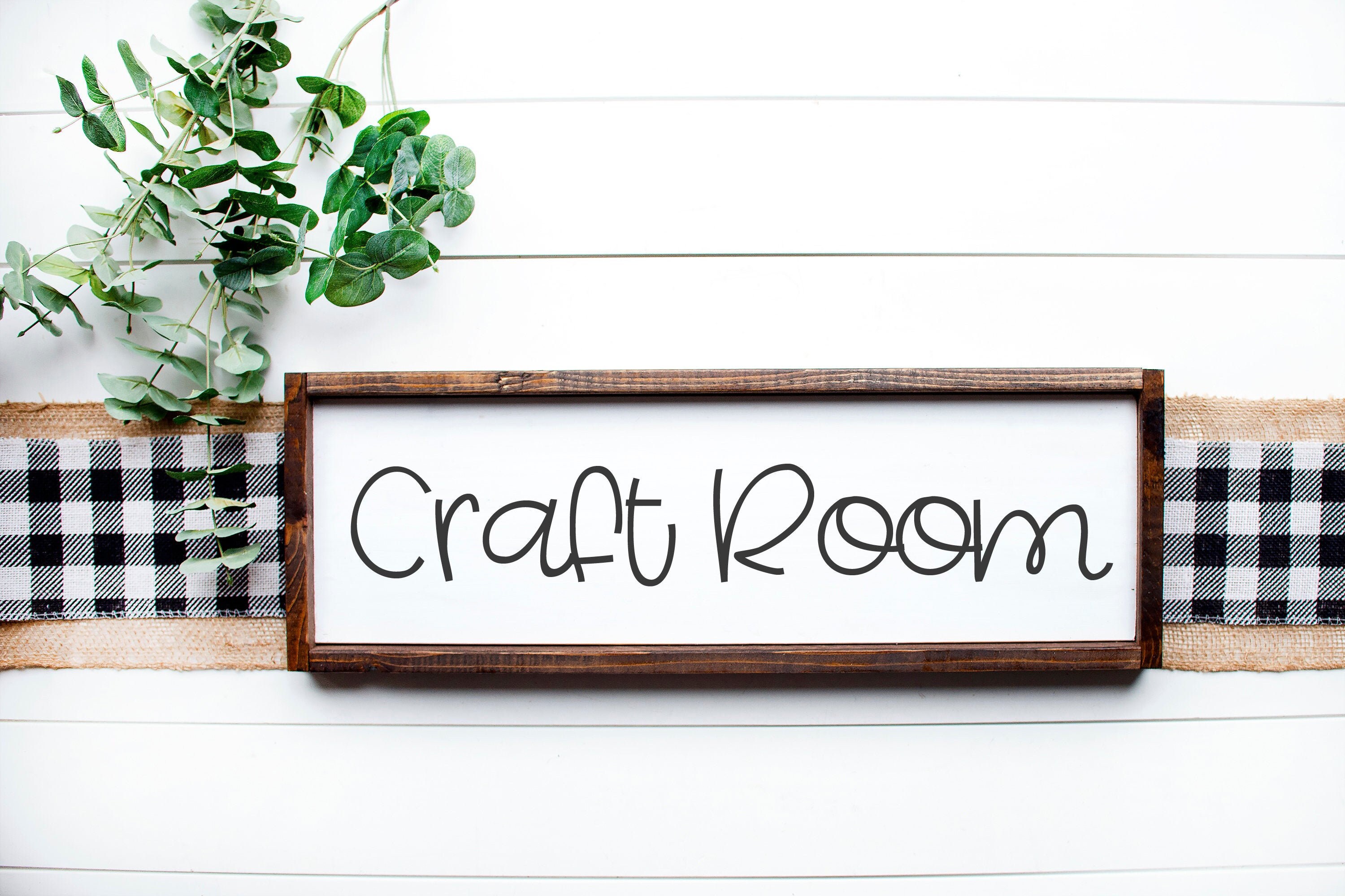 Craft Room Sign SVG Craft Room Svg Craft Svg Crafty Svg Etsy