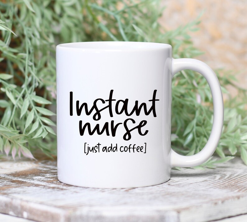 Download Instant Nurse Just Add Coffee SVG Nurse Svg Funny Nurse | Etsy
