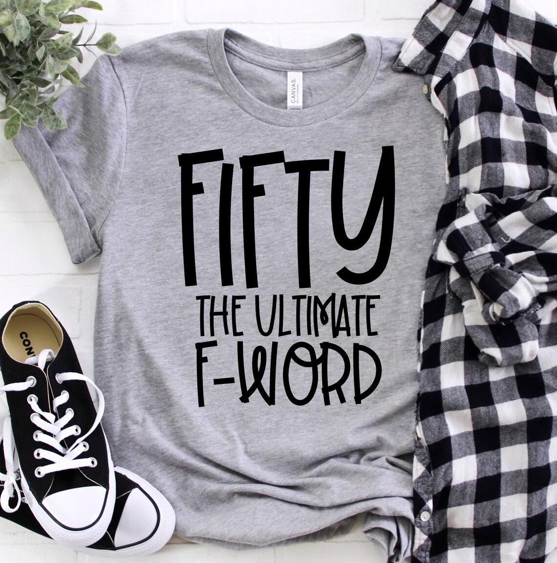 Fifty The Ultimate F Word SVG 50 Svg 50th Birthday Svg | Etsy