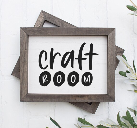 Craft Room SVG Craft Room Sign Svg Craft Svg Crafty Svg - Etsy UK
