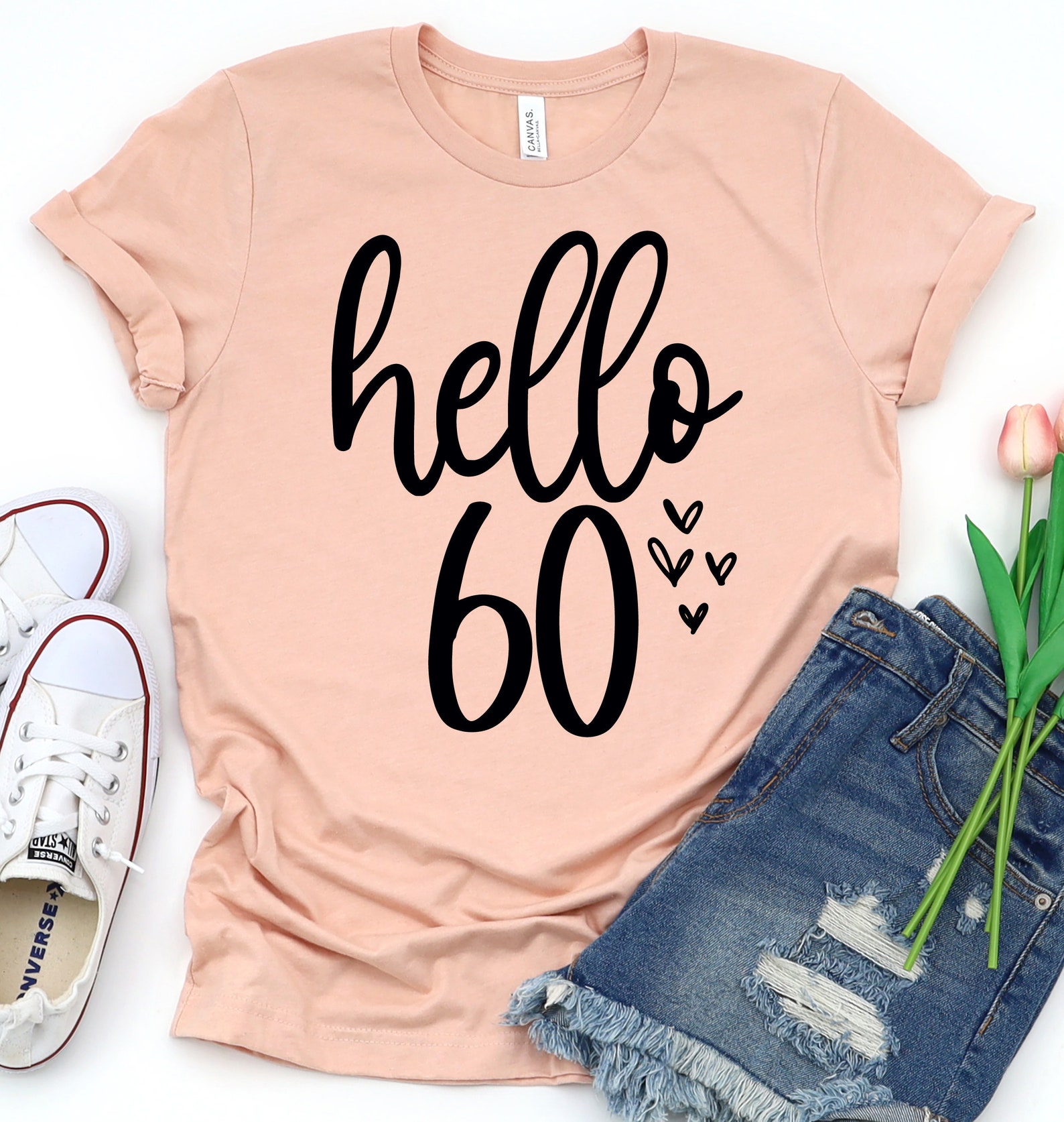 Hello Sixty SVG Hello 60 Svg 60 Svg 60th Birthday Svg | Etsy