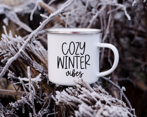 Cozy Winter Vibes SVG Winter Svg Wintertime Svg Snow Svg Let It