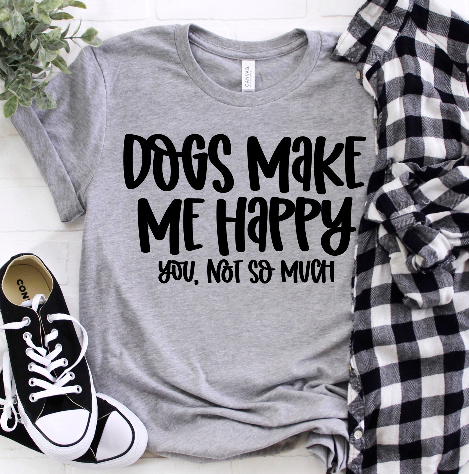 Dogs Make Me Happy You Not So Much SVG Funny Dog Svg Dog | Etsy