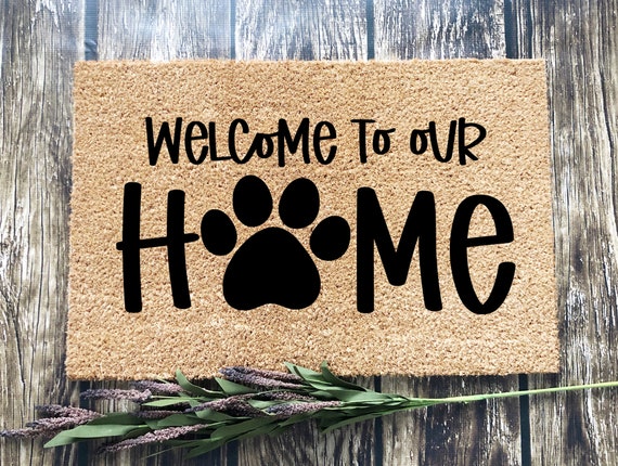 Free Free Svg File Welcome With Paw Print 128 SVG PNG EPS DXF File