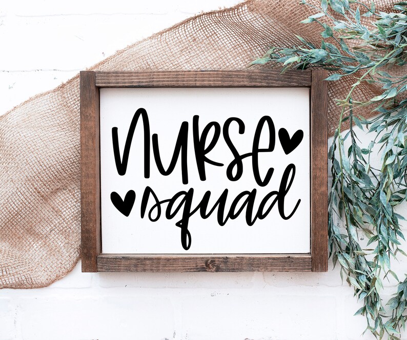Download Nurse Squad SVG Nurse Svg RN Svg Nursing Student Svg | Etsy