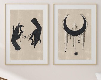 Celestial Wall Art Etsy