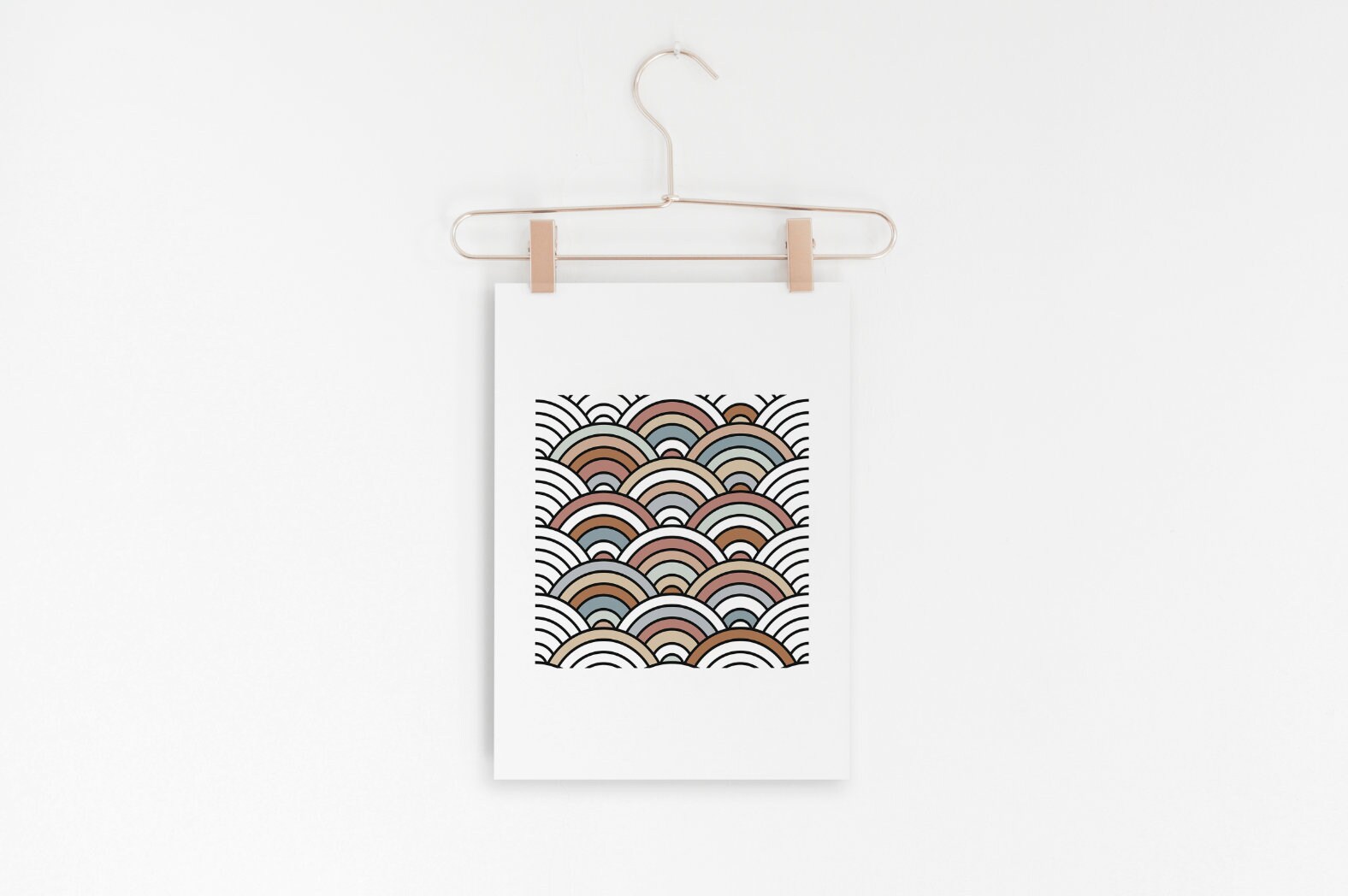 Boho Prints Set Printable Wall Art Mid Century Poster Wall Etsy