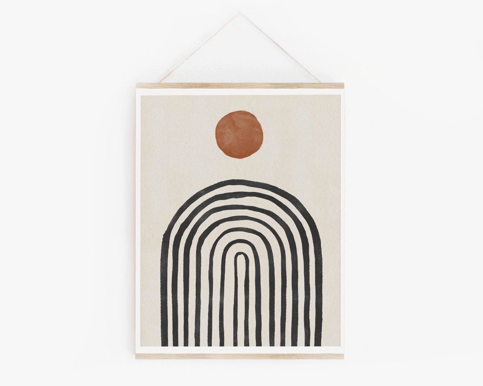 Boho Prints Set of 3 Prints Printable Wall Art Scandinavian Etsy