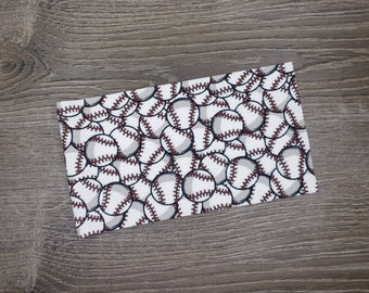 Baseball Scatter Bullet Fabric Strip | Bow Making | Scrunchie | Shop more prints at www.stripsnstitches.com