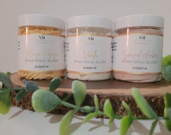 Handgemachte Shea Körperbutter | Natürliche Feuchtigkeitscreme