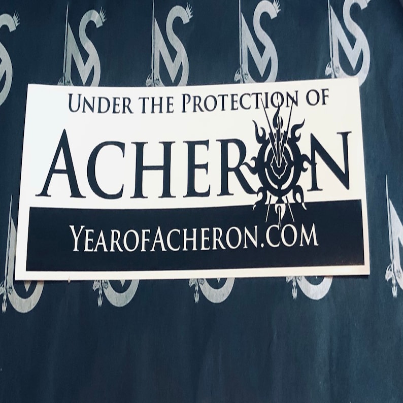 Bumper Sticker Acheron / League® / Were-Hunter / Dark-Hunters® Acheron