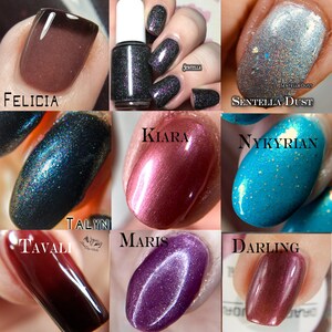 Nail Polish 3 Mini Samples Dark-Hunters® / The League® image 6