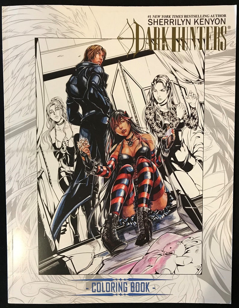 Coloring Books League® or Dark-Hunters® Signed DH Ultimate