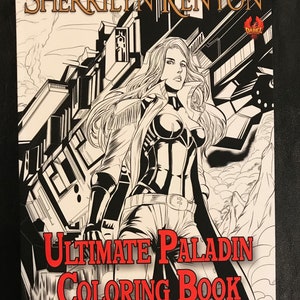 Coloring Books League® or Dark-Hunters® Signed Ultimate Paladin CB