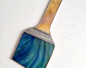 Paint brush, a Stained Glass Suncatcher Gift