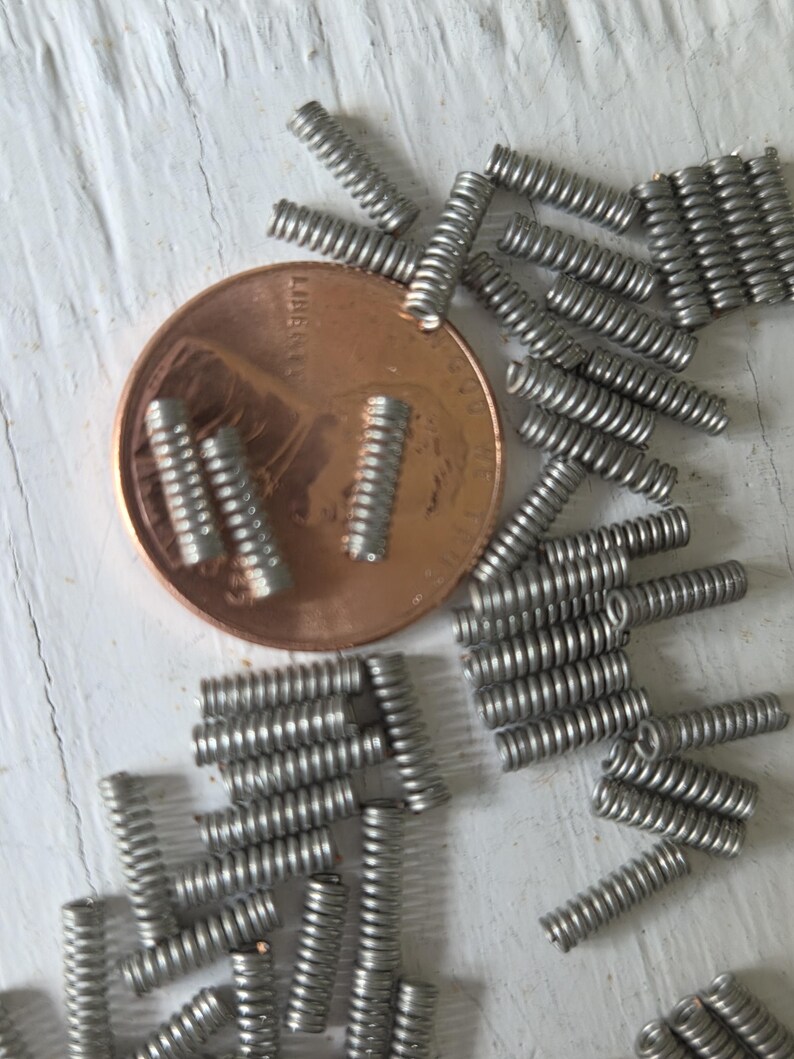 Tiny Springs, Mini Tention Springs, Hobby Spring, 15 Count - Etsy