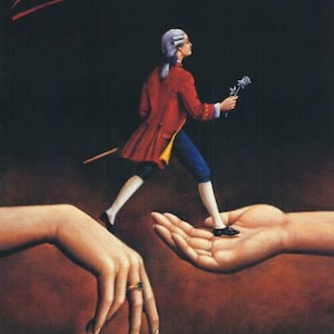 RAFAL OLBINSKI - Cartel original - "Der Rosenkavalier" - ¡Gran imagen!