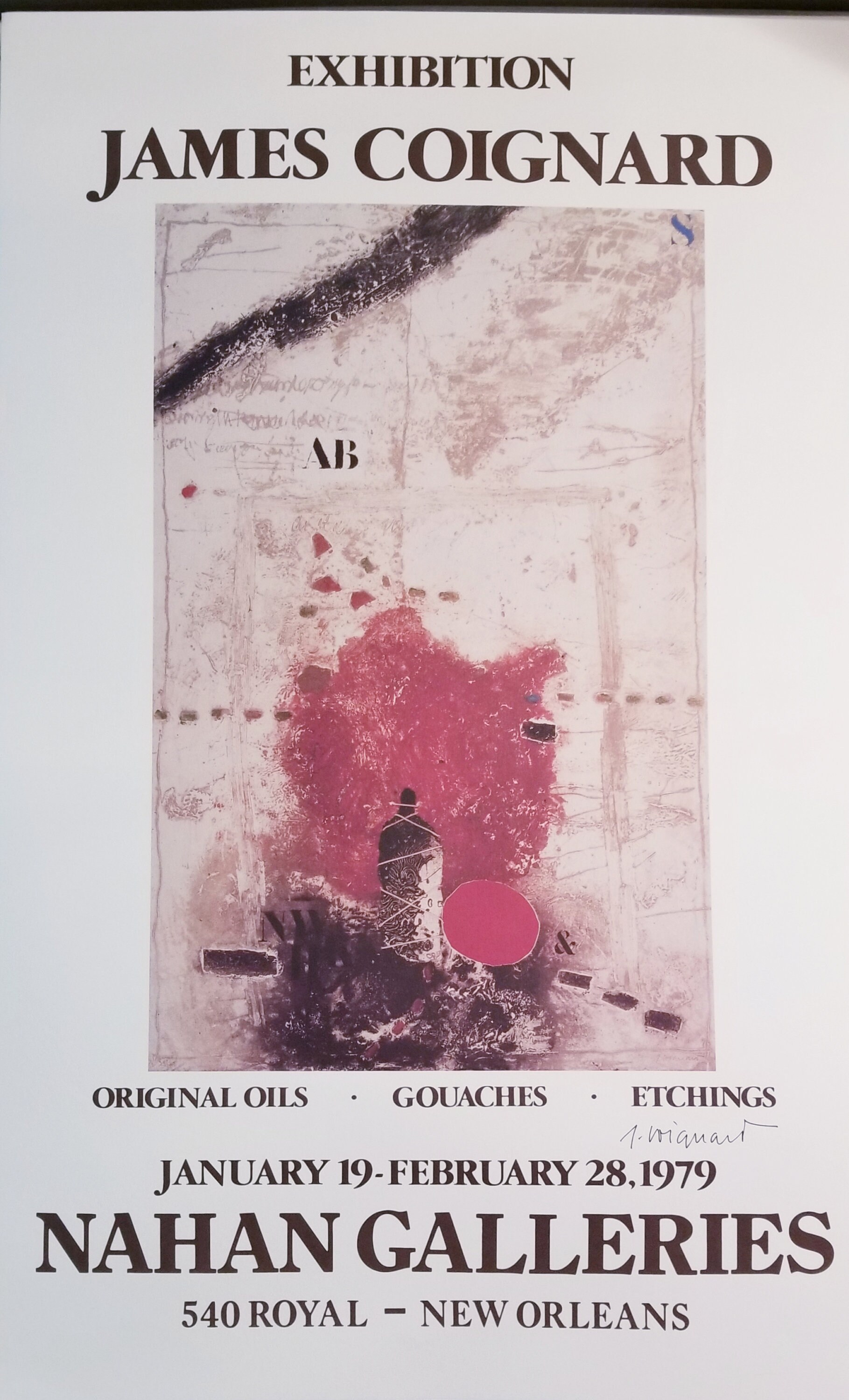 希少！ジェームス・コワニャール　James COIGNARD 画集　フランス版 コワニャール (James Coignard) - Double Verticalites Bleu