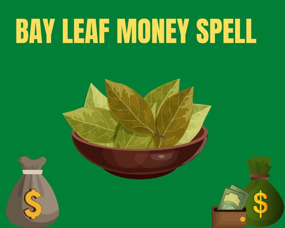 Bay Leaf Money Spell Etsy