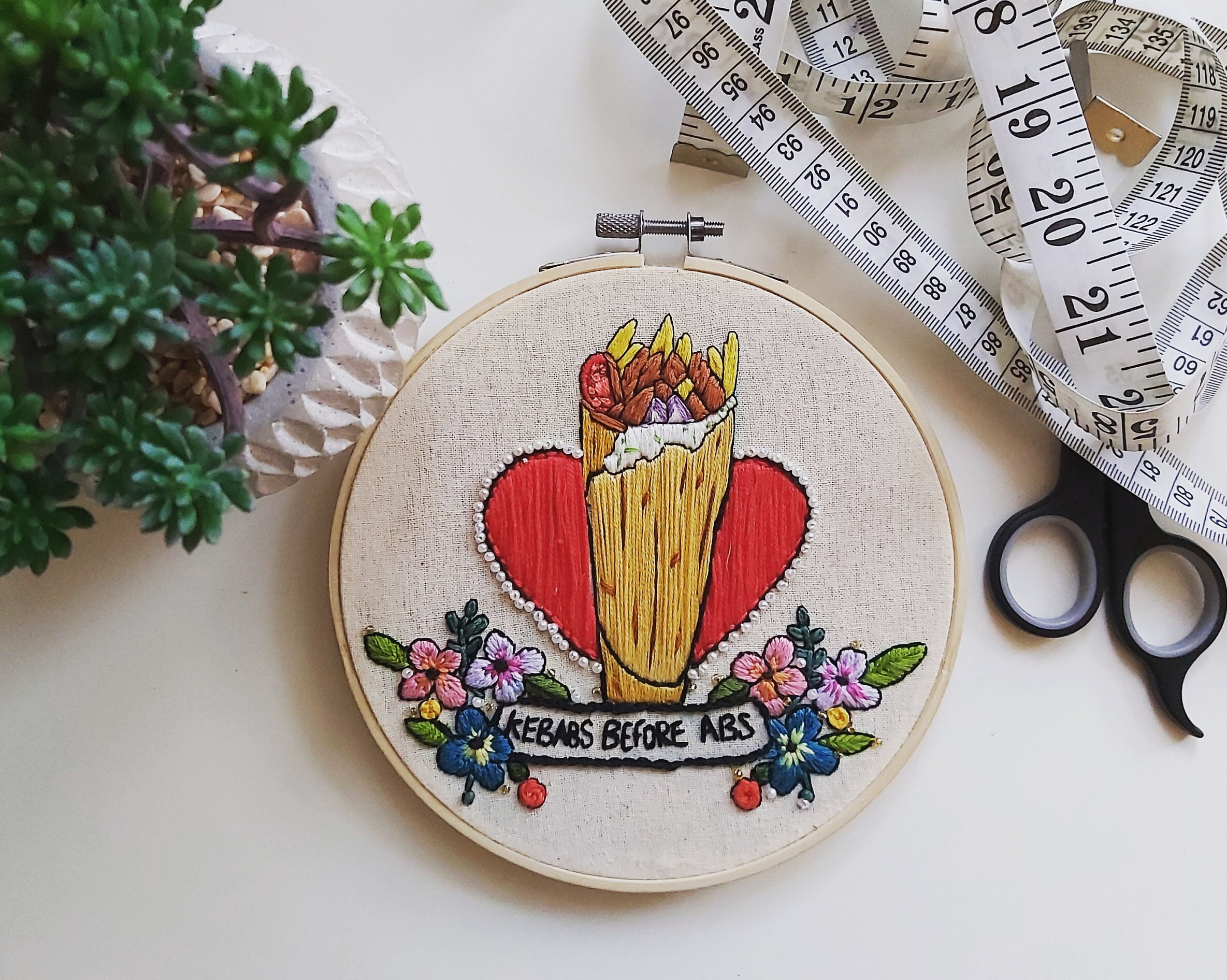 Kebabs Avant Abs Fr Kebab France Broderie Et Broderie Etsy Canada