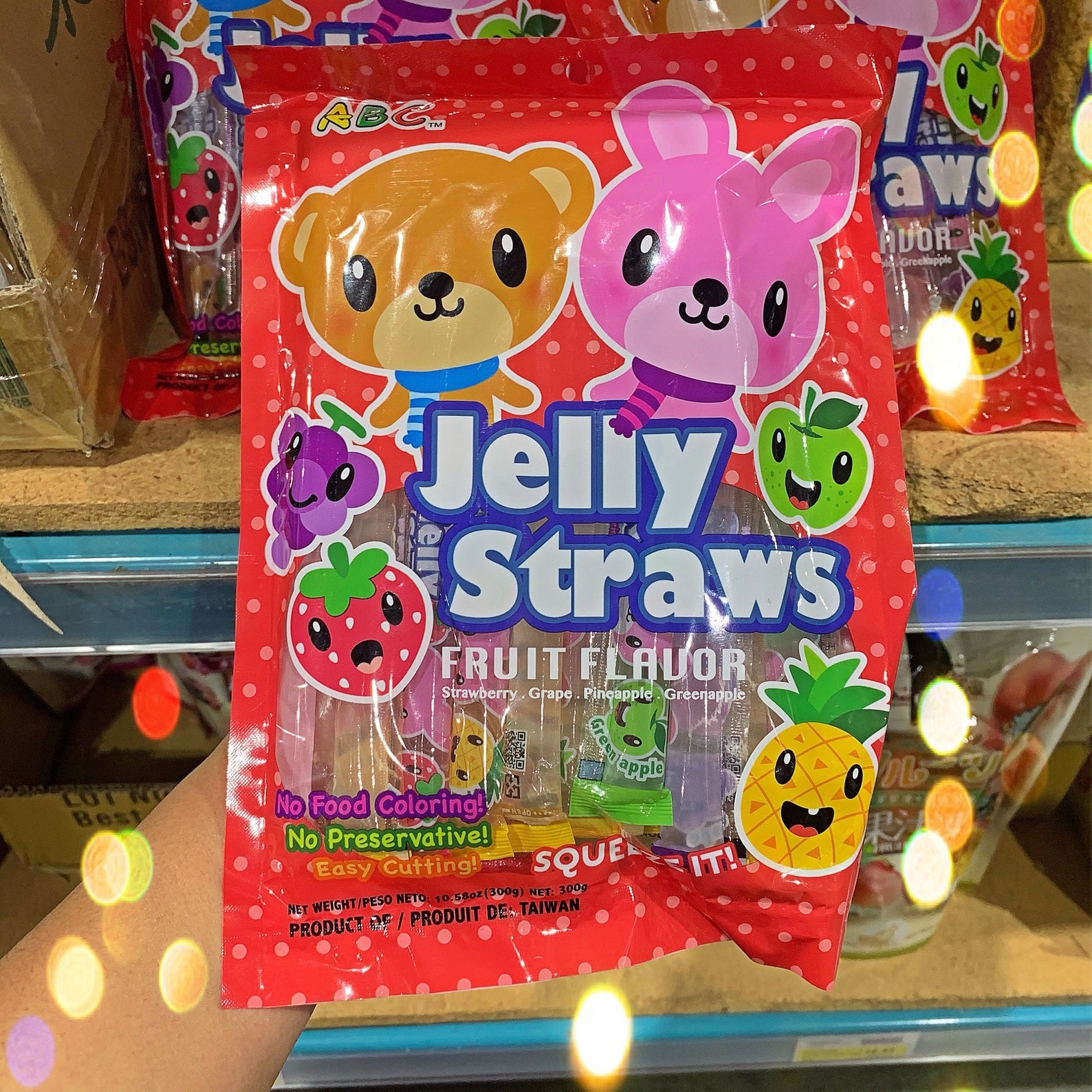 TikTok Jelly Ice Bar Straws Candies Popping Jello Shot Fruit Etsy