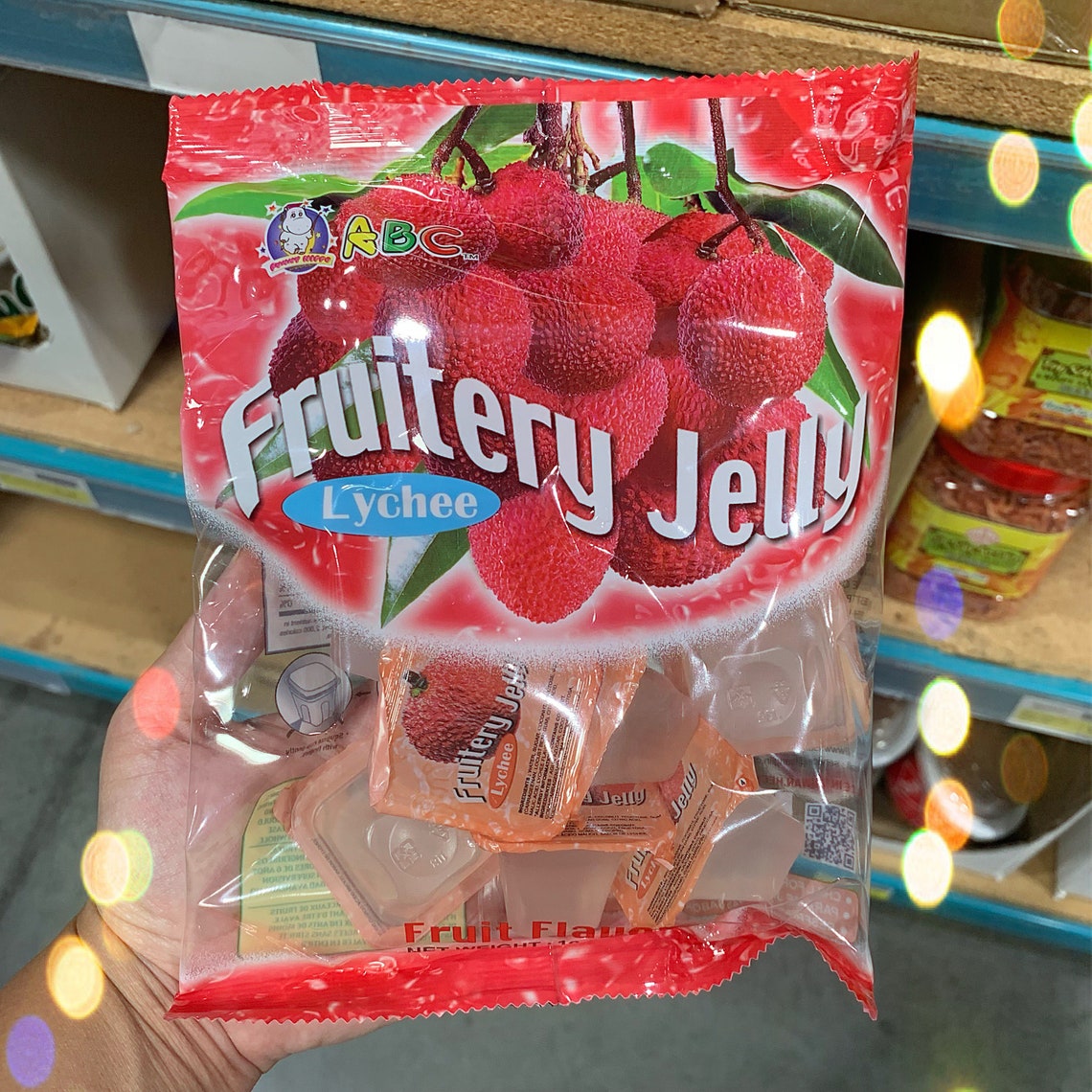Lychee TikTok Popping Jelly Candies Jello Shot Fruit Shaped | Etsy