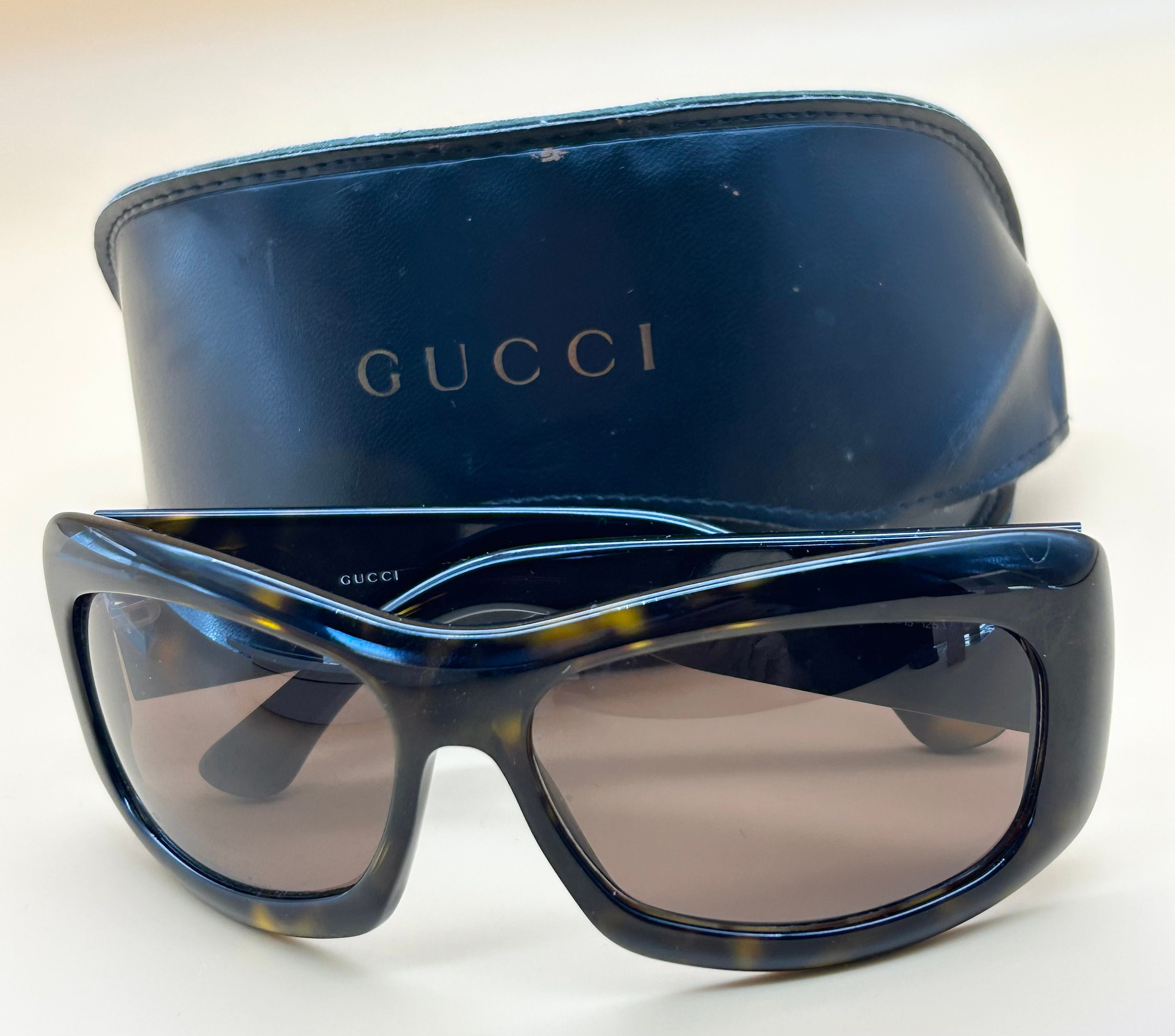 Græsse metallisk tyveri Gucci Sunglasses Vintage - Etsy