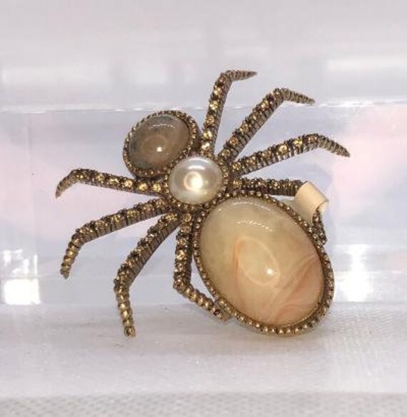 Spider Ciner Brooch