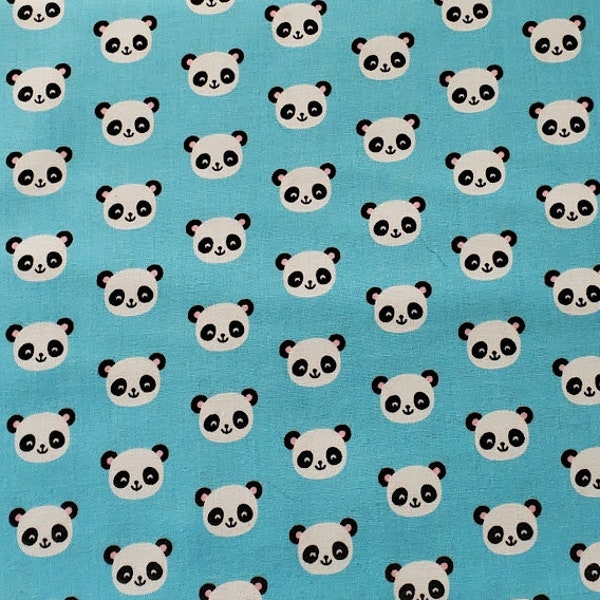 Robert Kaufman Fabric - Urban Zoologie Minis - tejido para coser, tejido para acolchado, tejido panda