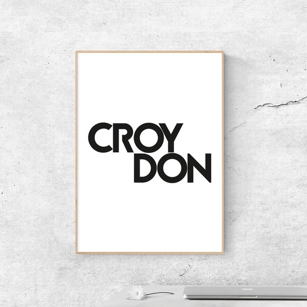 Croydon print
