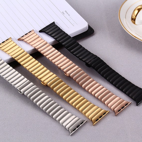 Metal Strap For Apple Watch Band 44 mm 42mm 38mm 40mm | Etsy