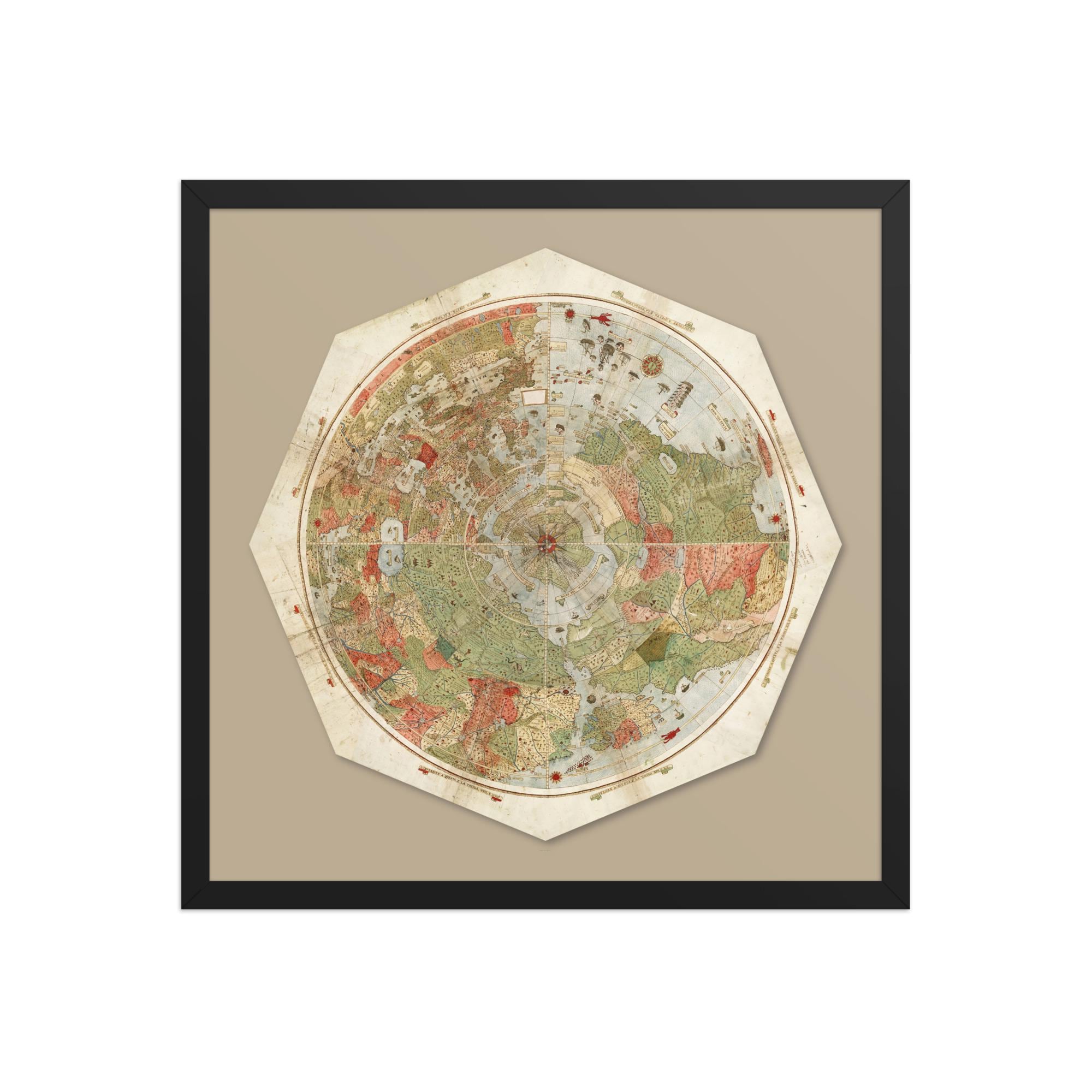 最近世界地圖 新訂萬國地圖 / [Newly Revised World Map].: Geographicus Rare