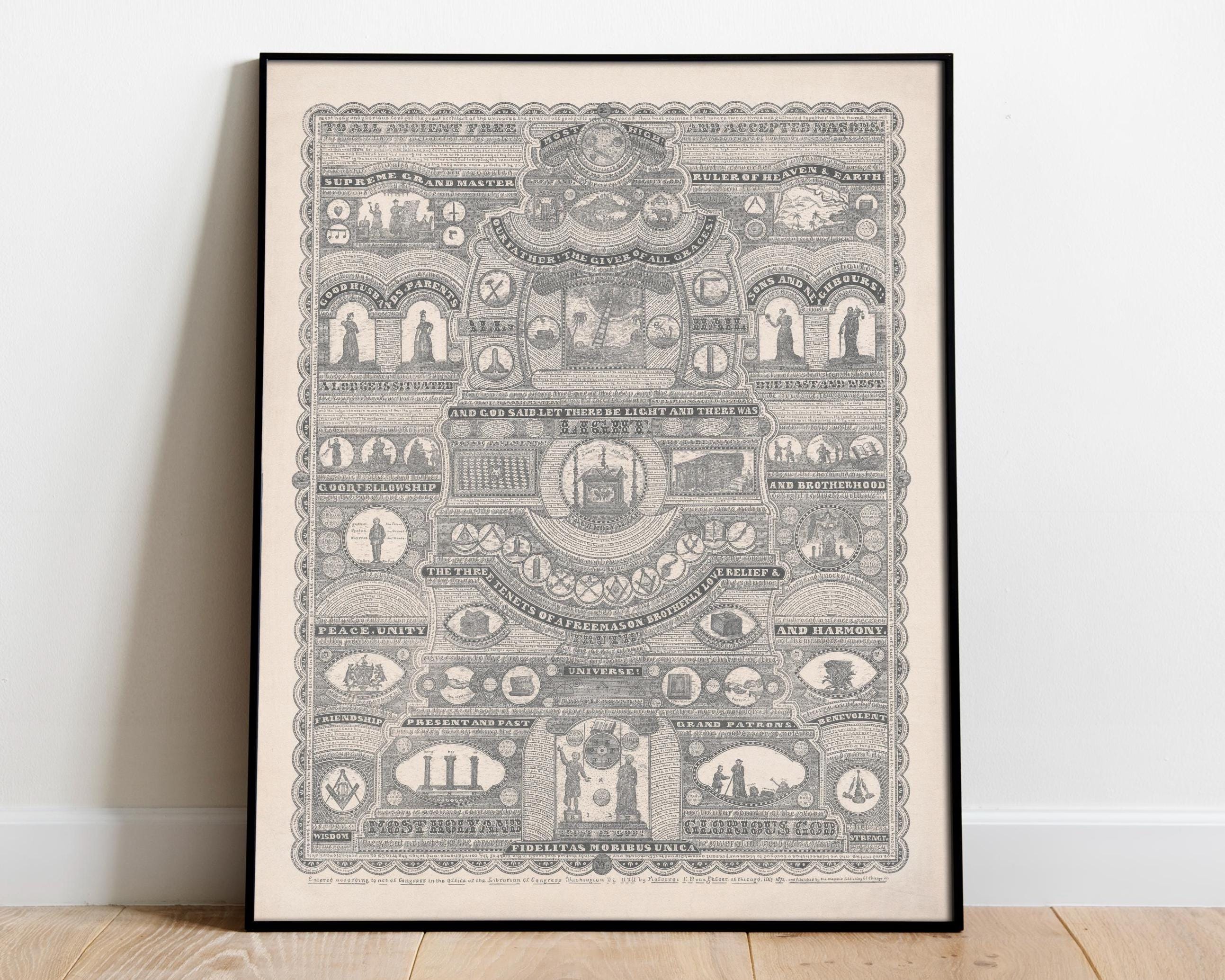 Old Masonic Lodge - Etsy
