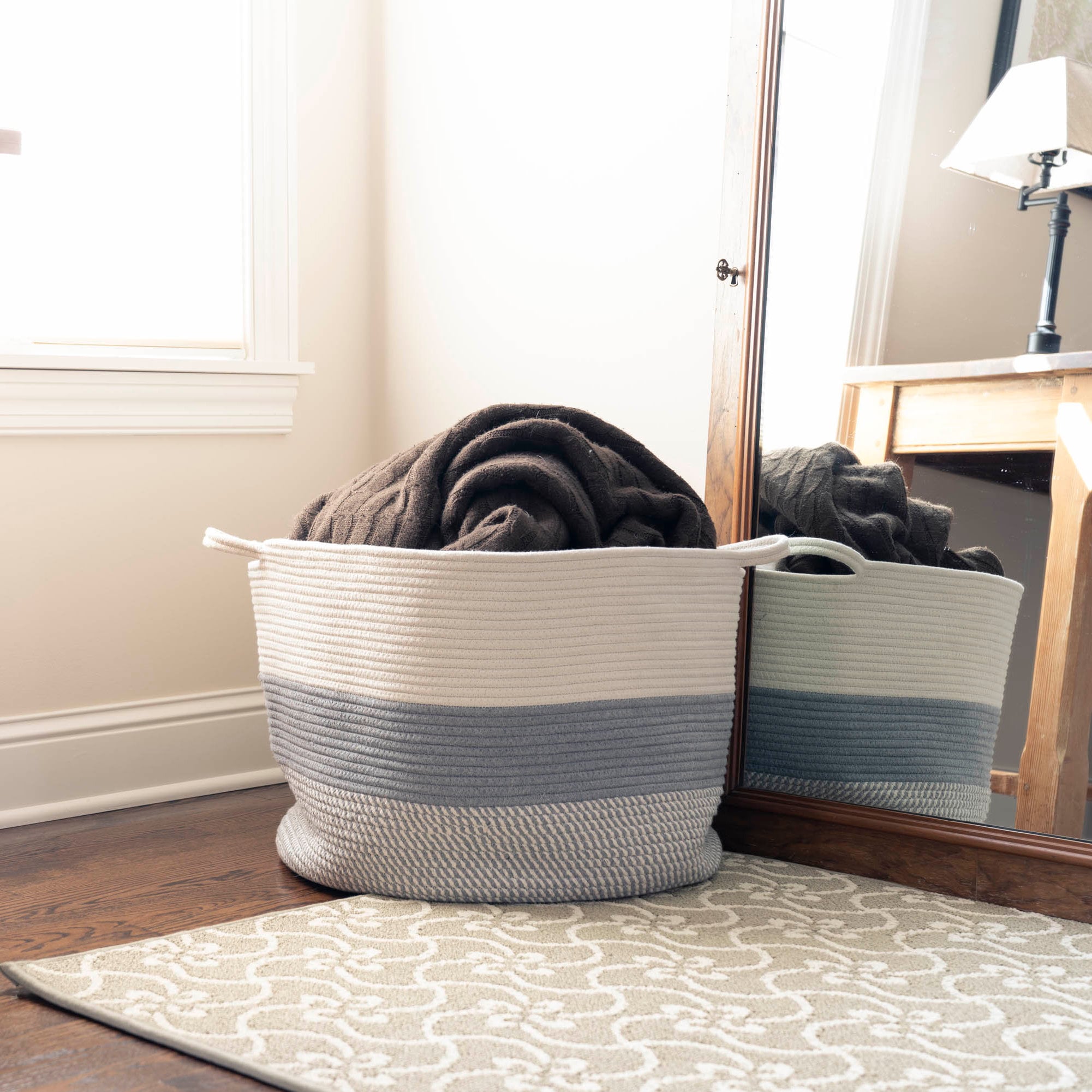 large blanket basket