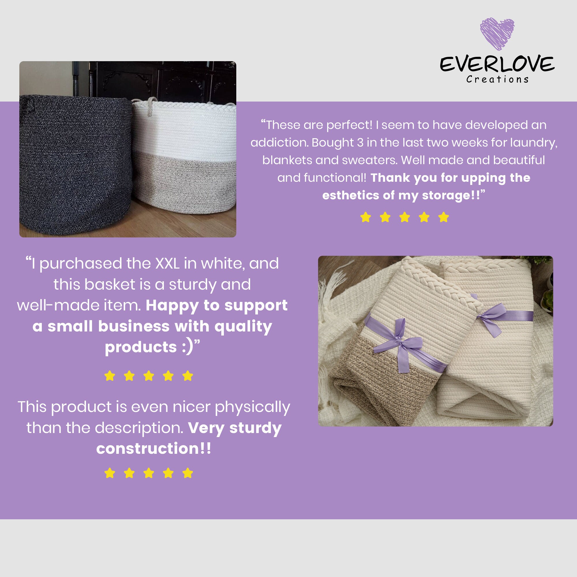 CESTA de lavandería XL Cesta de lavandería 18x18x16 Cesta | Etsy