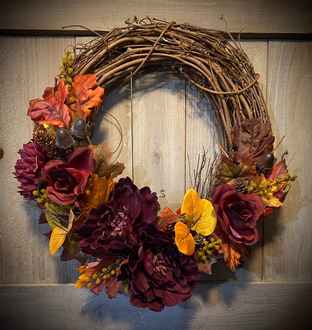 Couronne De Vigne En Rotin Naturel - Diamètre 35 Cm Ou 40 Cm - Support Pour Décorations DIY Noël, Mariage, Fêtes - 6