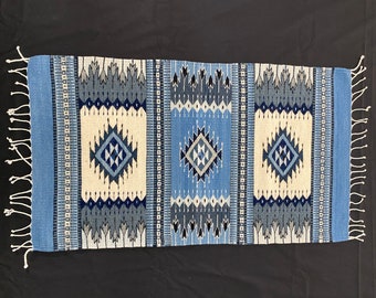 Zapotec Rug, Zapotec Traditional Design, Diamonds