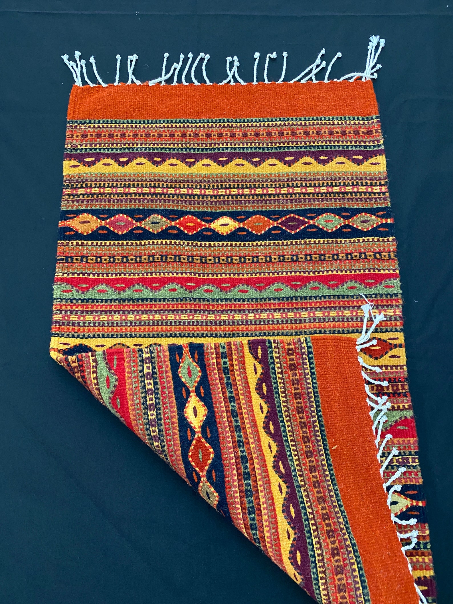 Zapotec Rug Traditional Zapotec Design Etsy