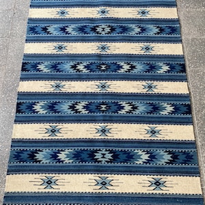 Zapotec Rug, Zapotec Traditional Design, Diamonds