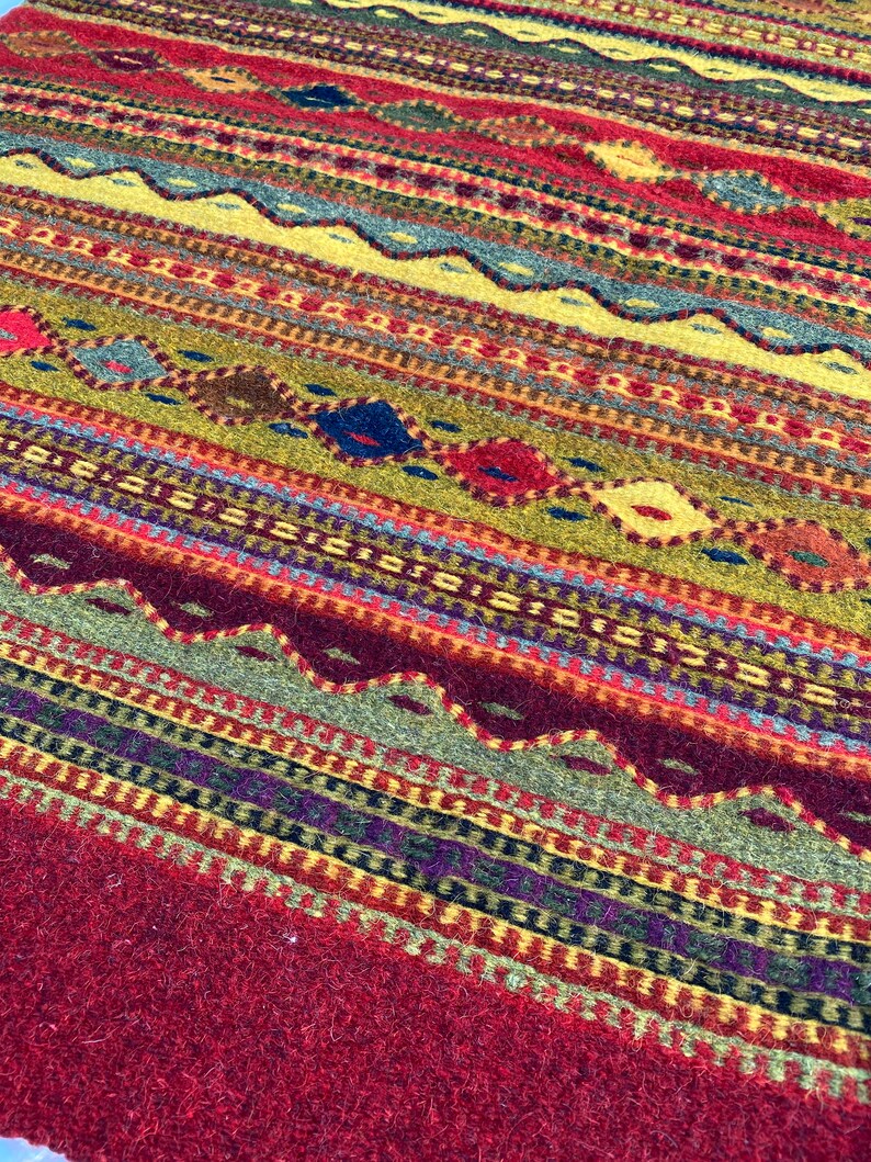 Zapotec Rug, Mountains Etsy