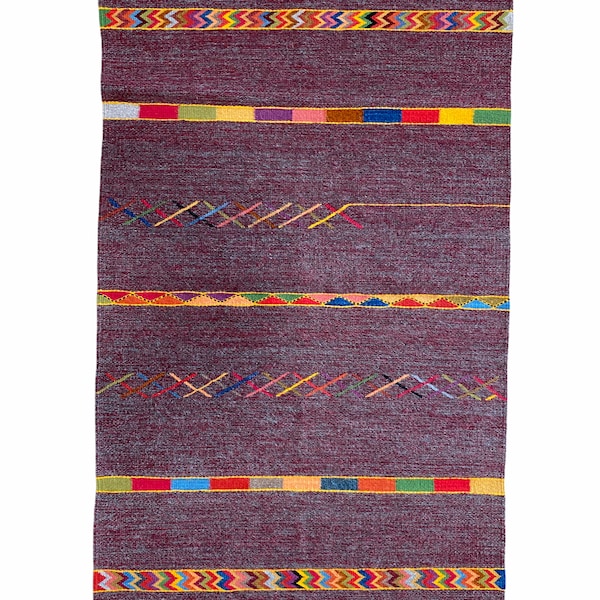 Zapotec Rug, Symbol of the Rain