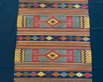 Diamond Zapotec Rug, Symbol of Universe