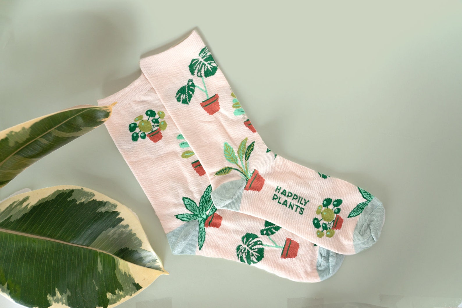 Plant Mom Socks Plant Socks Houseplant Cactus Socks Etsy