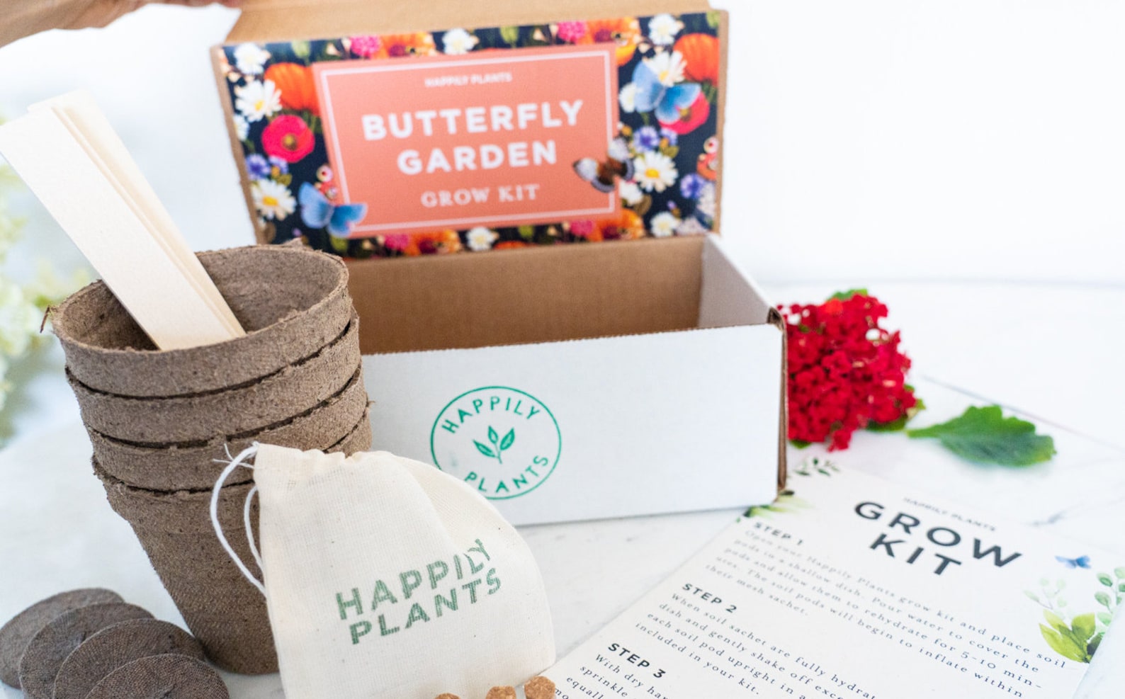 Butterfly Garden Grow Kit for Kids & Adult Butterfly Flower Etsy