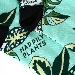 Plant Mom Socks Plant Socks , Houseplant Plant Gift , Plant Lover Gift , Plant Lady , Gardener Gift, Crazy Plant Lady image 7