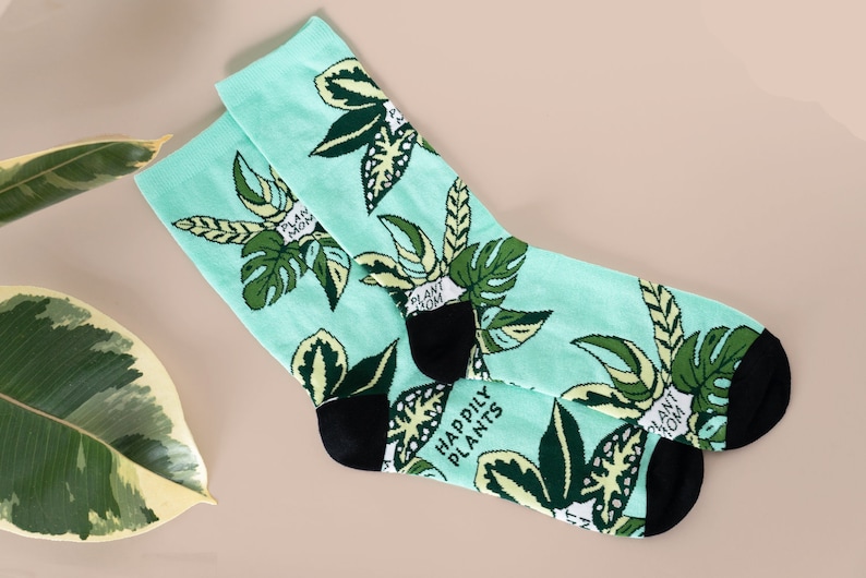 Plant Mom Socks Plant Socks , Houseplant Plant Gift , Plant Lover Gift , Plant Lady , Gardener Gift, Crazy Plant Lady Plant Mom