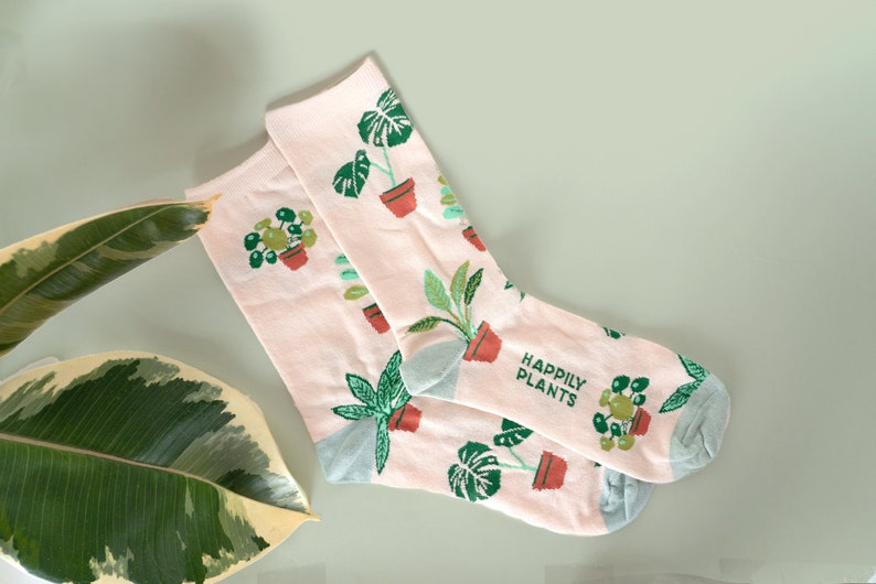 Plant Mom Socks Plant Socks , Houseplant Plant Gift , Plant Lover Gift , Plant Lady , Gardener Gift, Crazy Plant Lady Potted Plants