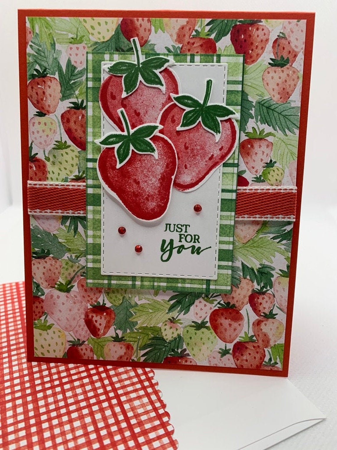 Strawberry Birthday | Etsy