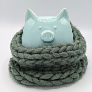 Soft and Cozy Cowl | Snood Scarf | Hand knit Cowl | Winter Cowl | Chunky Snood | Chunky Wool Cowl | Bulky Knit Cowl | Knit Cowl Scarf