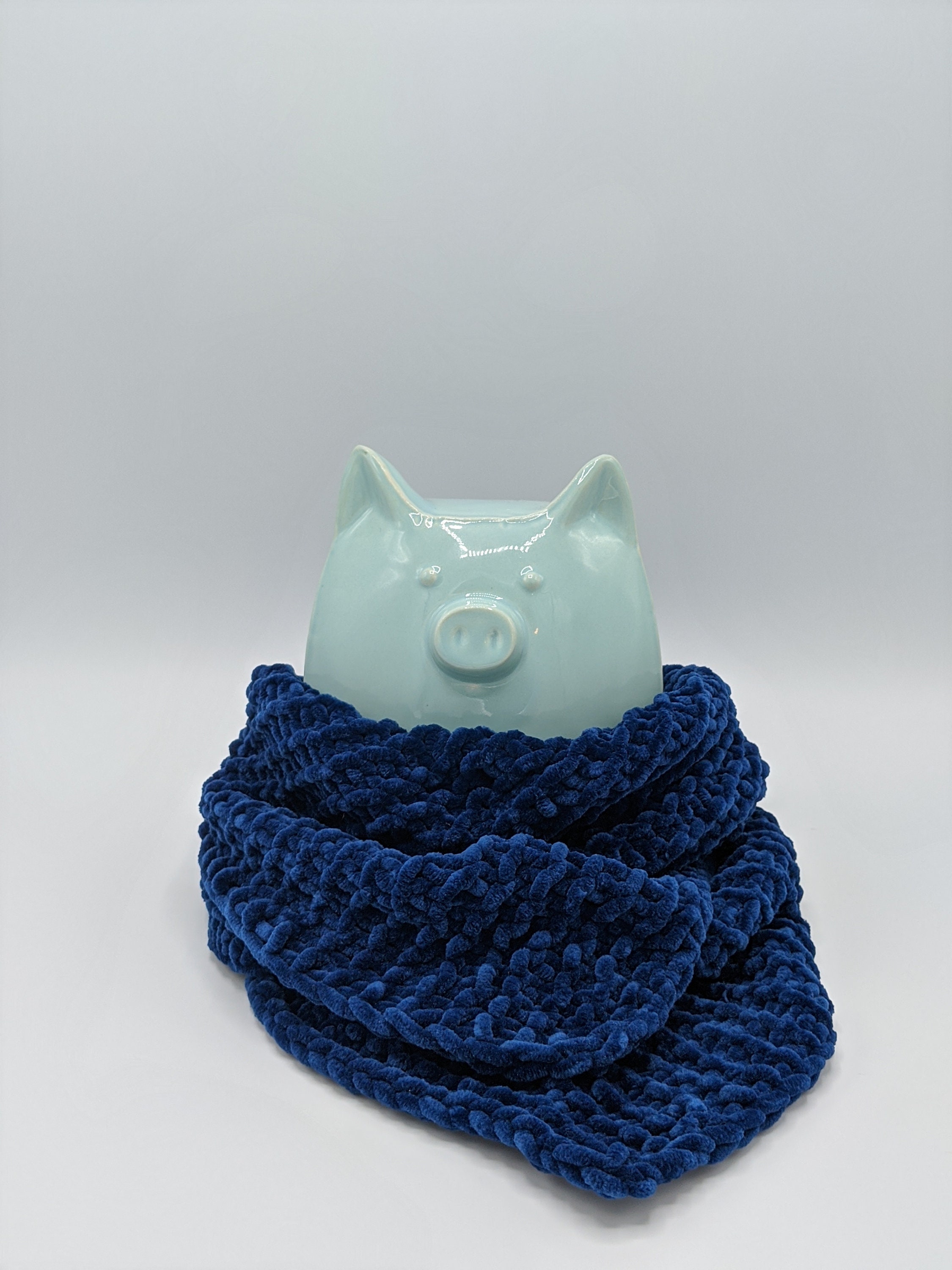 Vegan Scarf,vegan Presents,lightweight Scarf,cowboy Scarf,chunky Cowl